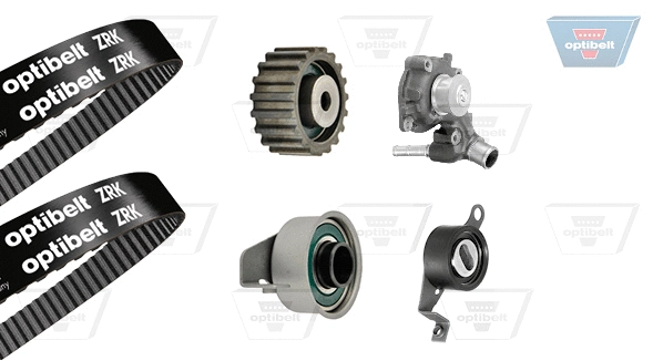 Water Pump & Timing Belt Kit (KT 1036W1)