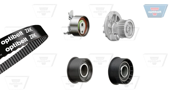 Water Pump & Timing Belt Kit (KT 1025W1)