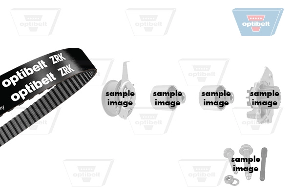 Water Pump & Timing Belt Kit (KT 1732W1)