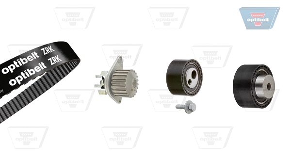 Water Pump & Timing Belt Kit (KT 1480W1)
