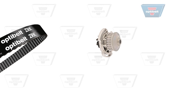 Water Pump & Timing Belt Kit (KT 1567W1)