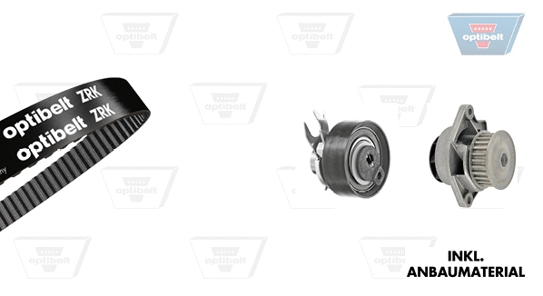 Water Pump & Timing Belt Kit (KT 1285W1)