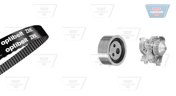 Water Pump & Timing Belt Kit (KT 1128W2)