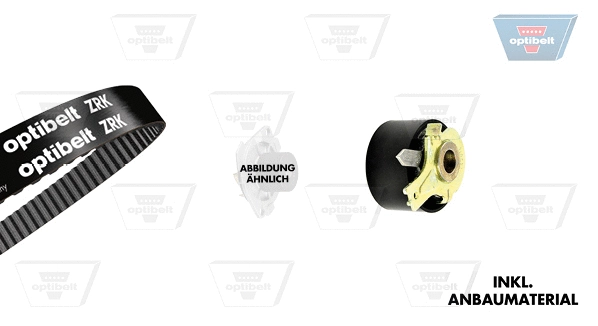 Water Pump & Timing Belt Kit (KT 1368W1)