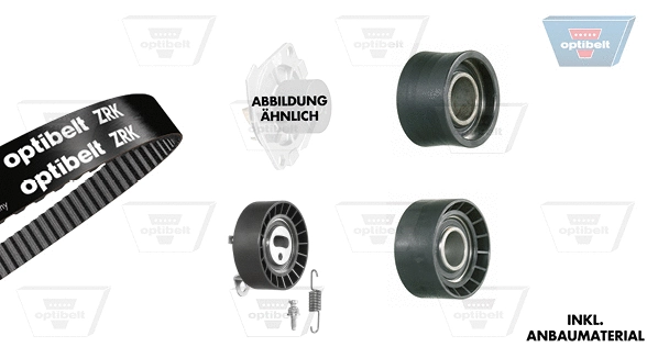 Water Pump & Timing Belt Kit (KT 1587W1)