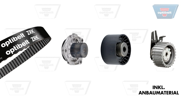 Water Pump & Timing Belt Kit (KT 1525W1)