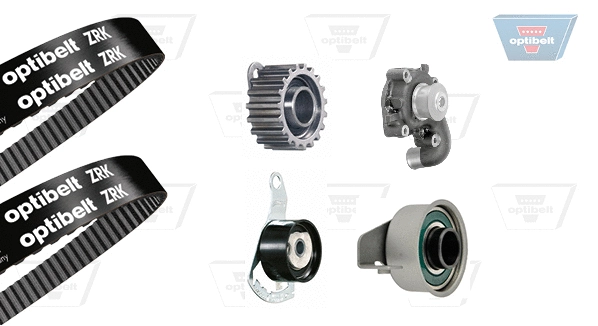 Water Pump & Timing Belt Kit (KT 1035W2)