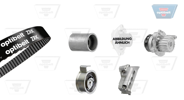 Water Pump & Timing Belt Kit (KT 1235W1)