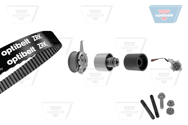 Water Pump & Timing Belt Kit (KT 1611W2)