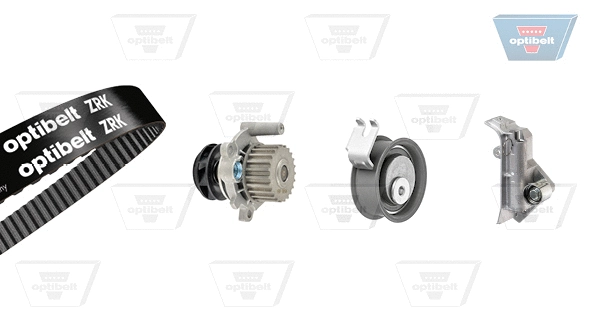 Water Pump & Timing Belt Kit (KT 1296W1)