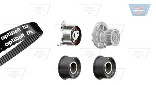 Water Pump & Timing Belt Kit (KT 1384W1)
