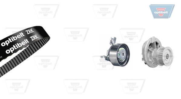 Water Pump & Timing Belt Kit (KT 1027W1)