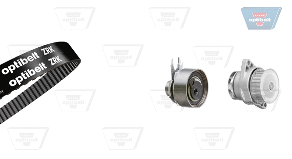 Water Pump & Timing Belt Kit (KT 1075W2)
