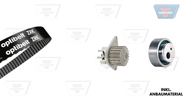 Water Pump & Timing Belt Kit (KT 1013W1)