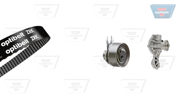 Water Pump & Timing Belt Kit (KT 1075W1)