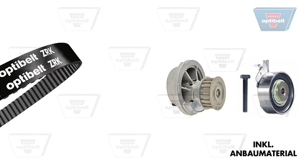 Water Pump & Timing Belt Kit (KT 1002W1)