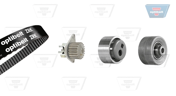 Water Pump & Timing Belt Kit (KT 1058W1)