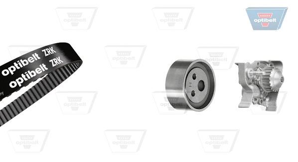 Water Pump & Timing Belt Kit (KT 1018W3)