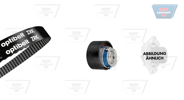 Water Pump & Timing Belt Kit (KT 1554W1)