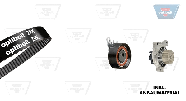 Water Pump & Timing Belt Kit (KT 1218W1)