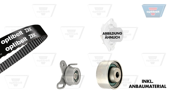 Water Pump & Timing Belt Kit (KT 1422W1)