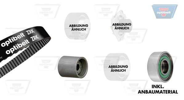 Water Pump & Timing Belt Kit (KT 1514W1)