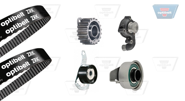 Water Pump & Timing Belt Kit (KT 1035W1)
