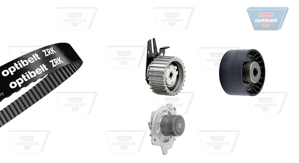 Water Pump & Timing Belt Kit (KT 1404W2)