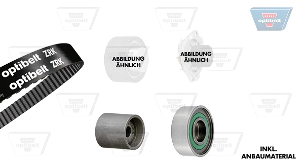 Water Pump & Timing Belt Kit (KT 1588W1)