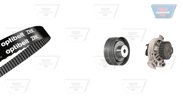 Water Pump & Timing Belt Kit (KT 1102W1)