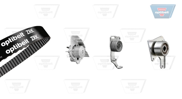 Water Pump & Timing Belt Kit (KT 1040W3)