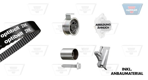 Water Pump & Timing Belt Kit (KT 1369W1)
