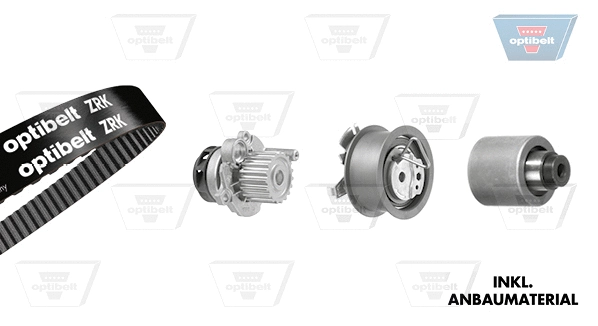 Water Pump & Timing Belt Kit (KT 1237W1)