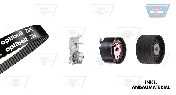 Water Pump & Timing Belt Kit (KT 1406W1)