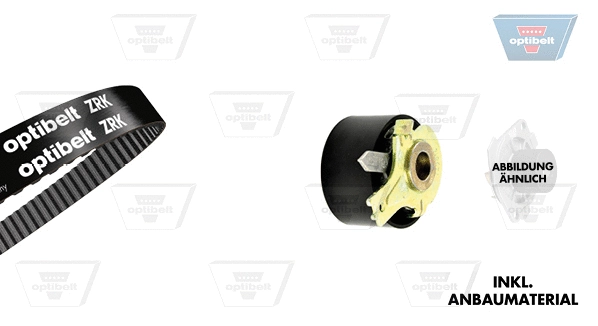 Water Pump & Timing Belt Kit (KT 1368W3)