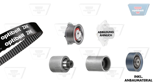 Water Pump & Timing Belt Kit (KT 1585W1)