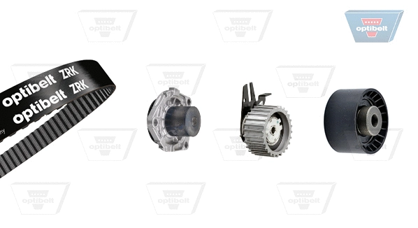 Water Pump & Timing Belt Kit (KT 1535W1)