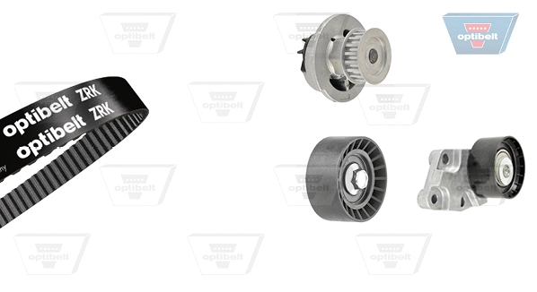Water Pump & Timing Belt Kit (KT 1397W2)