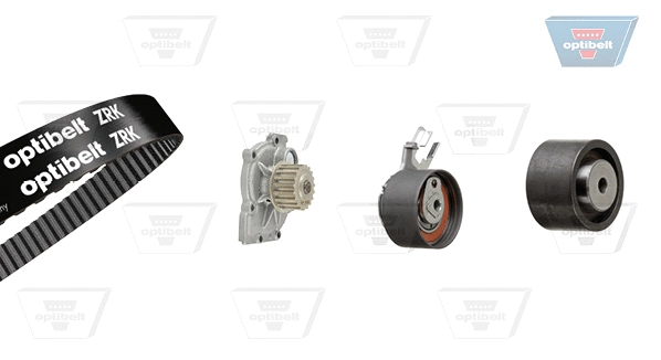 Water Pump & Timing Belt Kit (KT 1520W1)
