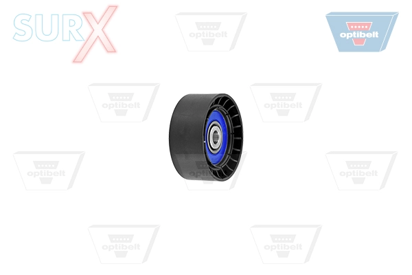 Deflection/Guide Pulley, V-ribbed belt (2037UNX)