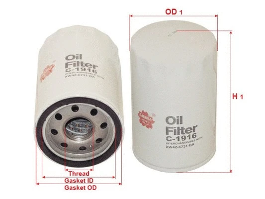 Oil Filter (C-1916)