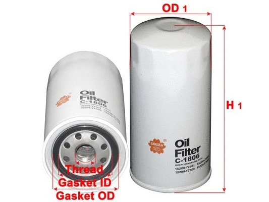 Oil Filter (C-1806)