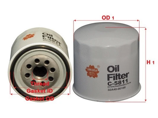 Oil Filter (C-5811)