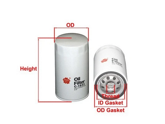 Oil Filter (C-1833)
