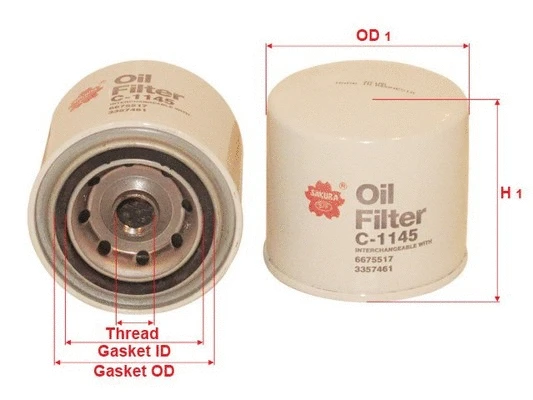 Oil Filter (C-1145)
