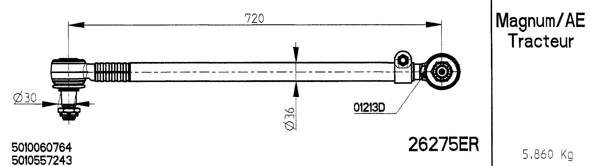Centre Rod Assembly (26275ER)