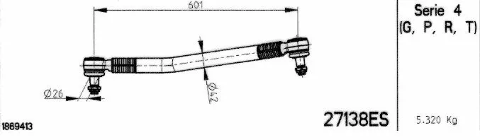 Centre Rod Assembly (27138ES)