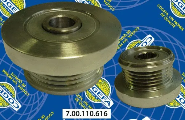 Belt Pulley, alternator (7.00.110.616)