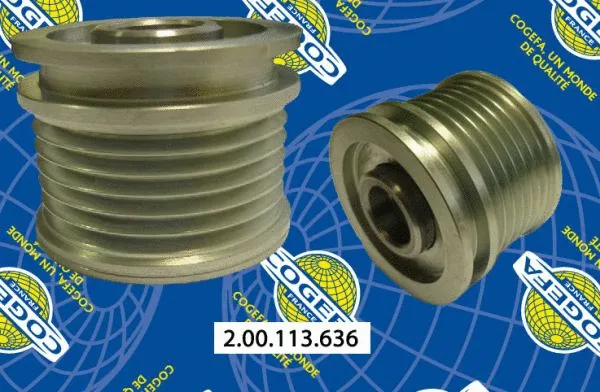 Belt Pulley, alternator (2.00.113.636)