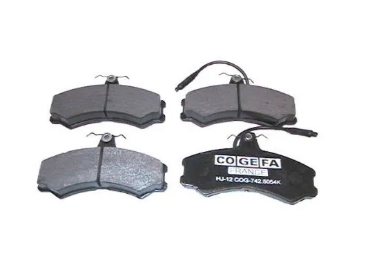 Brake Pad Set, disc brake (742.5054B)